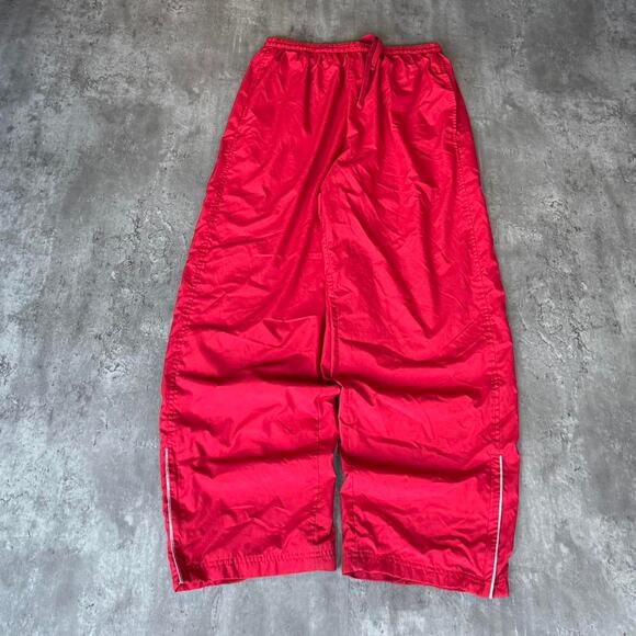 Athletic Works Other - Vintage Y2K Athletic Works Baggy Red Grunge Opium Tech Sweatpants